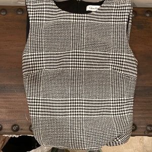 Houndstooth Work Dress